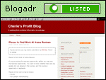 Cherie's Profit Blog