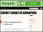 Credit Cards in Singapore