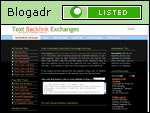 Text Backlink Exchanges
