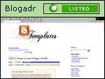 Blogger templates
