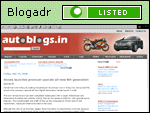 Auto Blogs India - Auto News, Events, Reviews, Articles, Deals