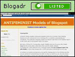 ANTIFEMINIST Models of Blogspot