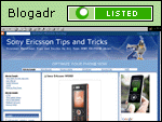 Sony Ericsson Tips and Tricks