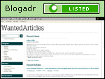 WantedArticles - Your Source Of Knowledge - Free Articles