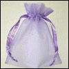 10 Sheer Organza Drawstring Pouches