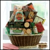 Same Day Flower Delivery Sympathy Basket of Gourmet Foods