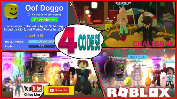 Roblox Mining Simulator Gamelog August 12 2018 Blogadr - roblox mining simulator codes list 2018 june roblox