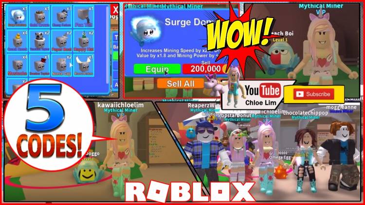 Roblox Mining Simulator Gamelog August 18 2018 Free Blog Directory - how to get free dominus pet code 2019 roblox new intro by