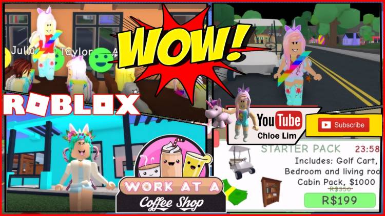 Roblox Work At A Coffee Shop Gamelog September 17 2018 - 