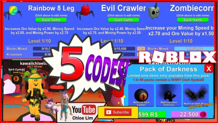 Roblox Pet Simulator Codes List 2018 Rxgate Cf And Withdraw - codes for money on roblox mining simulator roblox robux youtube