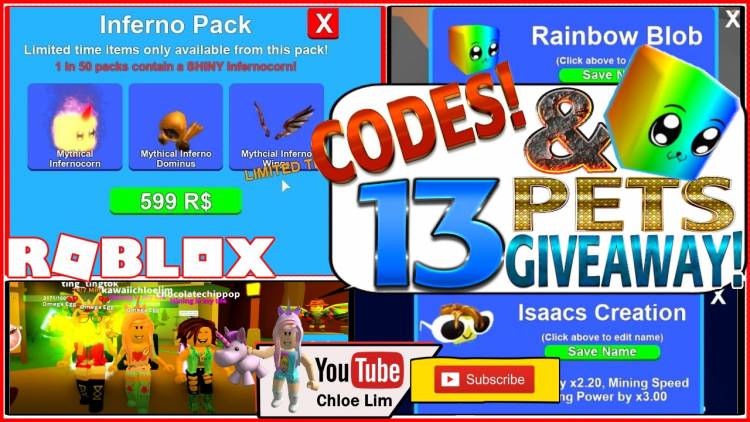 Roblox Mining Simulator Gamelog November 11 2018 Free Blog Directory - roblox mining simulator codes free tokens