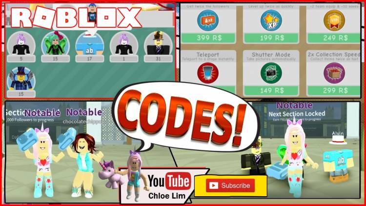 Roblox Fame Simulator Gamelog February 2 2019 Free Blog Directory - codes for tuber simulator roblox