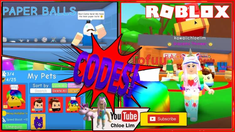 Roblox Paper Ball Simulator Gamelog May 13 2019 Free Blog Directory - roblox codes for money 2018 list