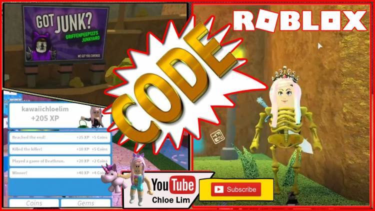 Roblox Deathrun Gamelog October 28 2019 Blogadr Free - doctor codes for roblox