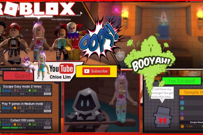 Roblox Escape The Easter Bunny Obby Gamelog April 20 2019 - escape prison obby let s play roblox adventure roblox